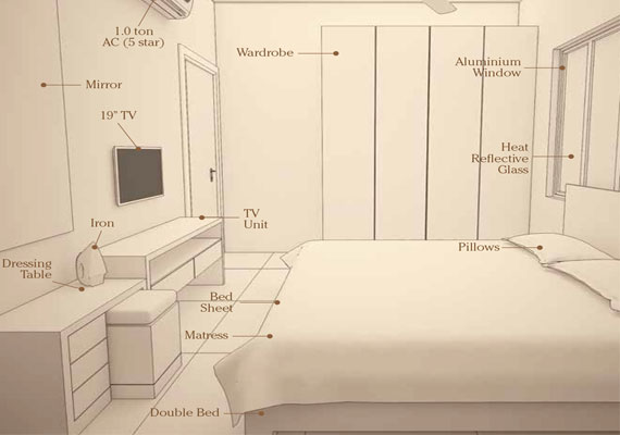 Bed-Room interior